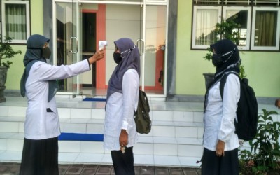 Protokol Pencegahan Covid19 di MTsN 4 Jembrana