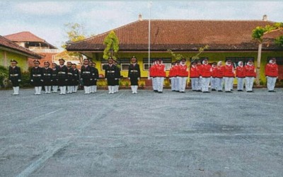 Juara Lomba Paskib se-Kabupaten di MAN 1 Jembrana