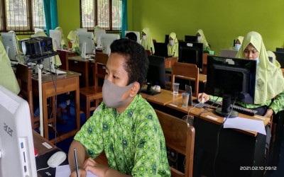 Siswa MTs. Negeri 4 Jembrana ikuti  MSO(Mansaja Student Olympic)