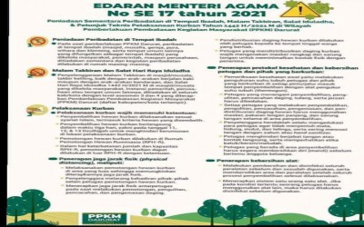 EDARAN MENTERI AGAMA NO 17 TAHUN 2021